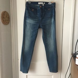 Madewell high rise cropped jeans size 29 NWT